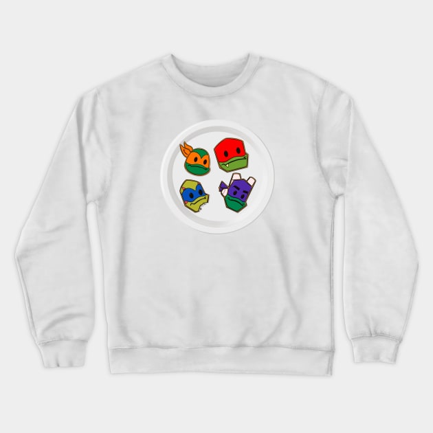 ROTTMNT Cookies on a Plate Crewneck Sweatshirt by SassyTiger